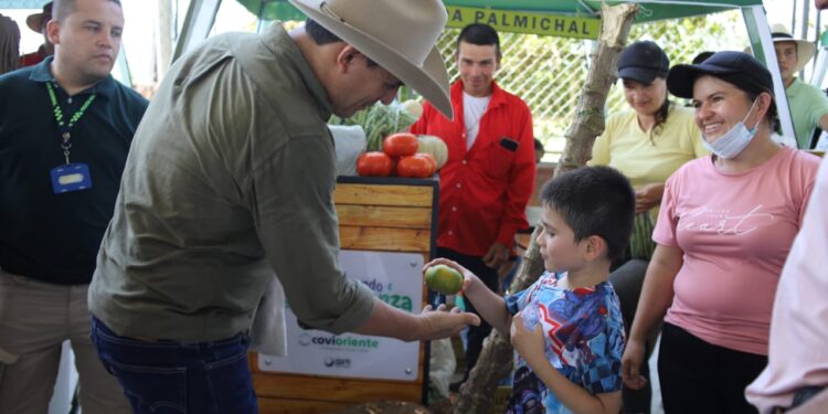 Zorro en territorio: entregando tablets y apoyando la feria campesina