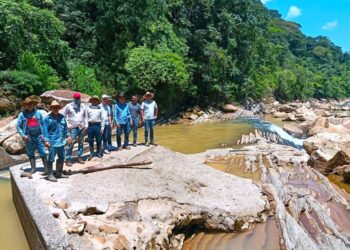 Infraestructura inspecciona línea de acueducto en La Niata