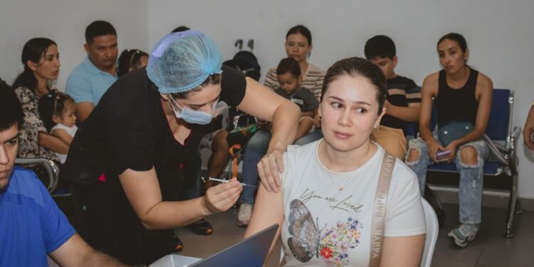 Más de 400 vacunas se aplicaron en Yopal durante la jornada nacional de intensificación