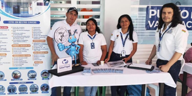 ESE Salud Yopal presente en la feria de servicios para beneficiarios