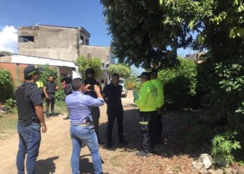 En las últimas horas, las autoridades llevaron a cabo una diligencia de allanamiento en el barrio Villa Salomé