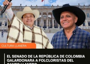 Varios artistas llaneros serán homenajeados con la orden del Congreso