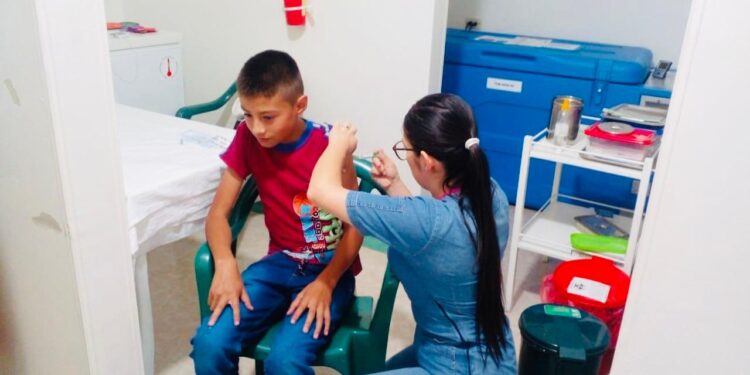 Balance positivo dejó la Jornada Nacional de Vacunación en Boyacá tras la administración de más de 5.000 dosis