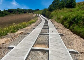 Por lo menos cinco veredas de Tunja se benefician con el nuevo tramo de placa huella