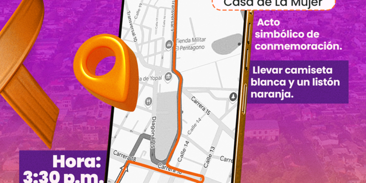 Yopal se moviliza en contra de la violencia de género