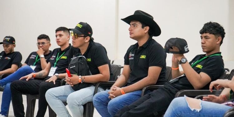 ¡La fuerza juvenil de #Yopal estuvo presente en Monterrey!