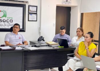 Reunión entre Red Salud Casanare y Capresoca para fortalecer servicios de salud en el Departamento