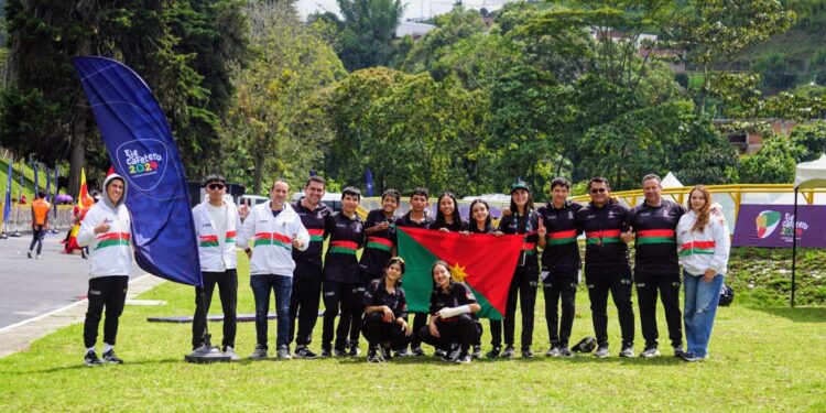 Nuestra selección Casanare de patinaje se despide de los Juegos Nacionales Juveniles 2024 con un destacado cuarto lugar