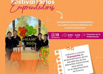 Primer festival ídolos emprendedores se está realizando hoy martes 19 en la Gobernación de Arauca