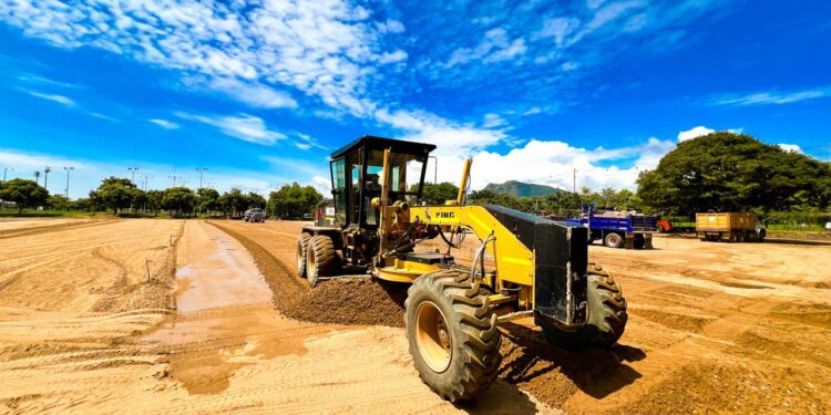 Avanzan a buen ritmo los trabajos de la plazoleta de eventos en Yopal