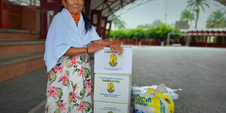 Ayuda Humanitaria para familias campesinas en Tauramena a pesar del torrencial aguacero
