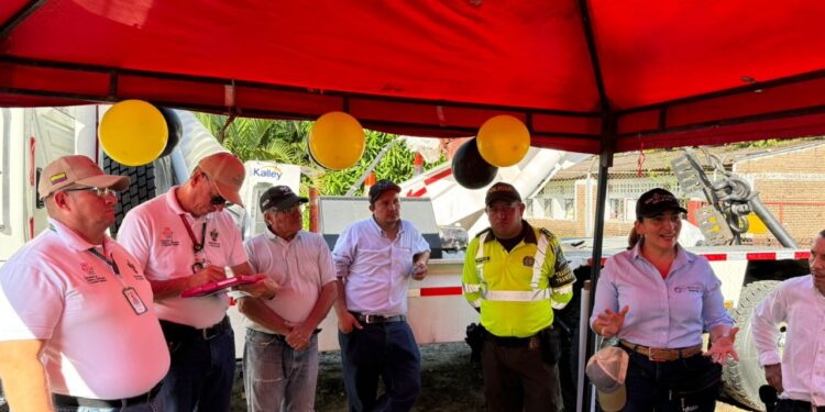 Gestores de Convivencia y Seguridad Ciudadana de Casanare y empresas de transporte unidos en la campaña