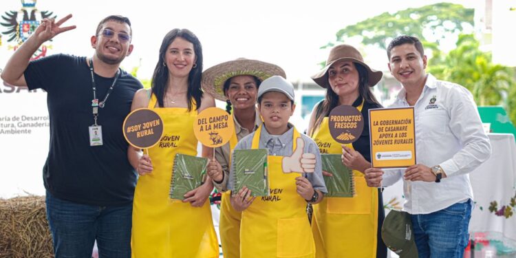 Éxito en el primer Mercado Campesino de Jóvenes Rurales