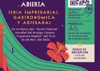 Convocatoria abierta para la Feria Artesanal y Empresarial de Casanare Palpita