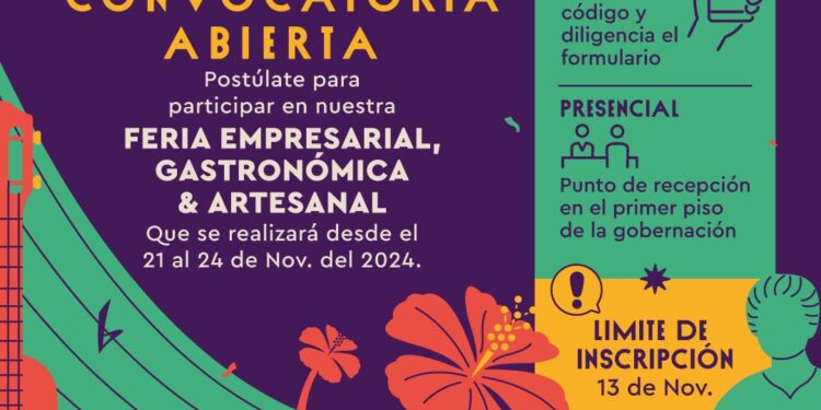 Gobernación amplió del plazo para inscripciones en la Feria Artesanal, Empresarial y Gastronómica Casanare Palpita