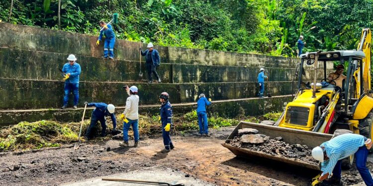 Se recupera vía hacia El Morro en Yopal
