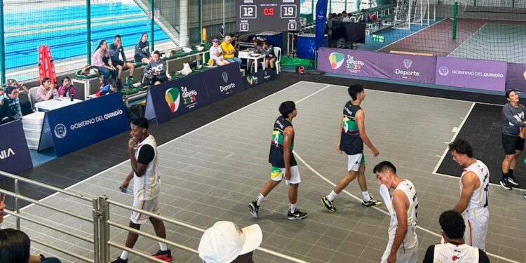 Dos victorias para la selección casanareña de baloncesto 3X3 en los Juegos Nacionales y Paranacionales de la Juventud