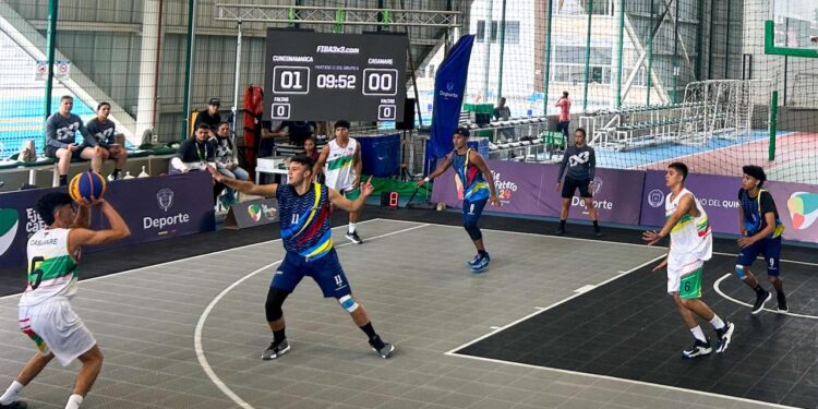 Dos victorias para la selección casanareña de baloncesto 3X3 en los Juegos Nacionales y Paranacionales de la Juventud