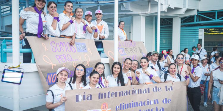 Yopal, marchó contra la violencia de género