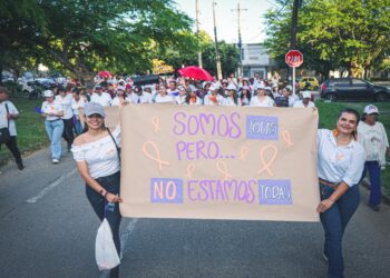 Yopal, marchó contra la violencia de género