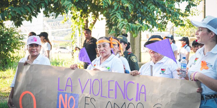 Yopal, marchó contra la violencia de género