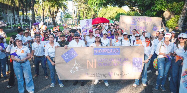Yopal, marchó contra la violencia de género