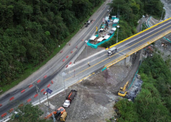 Viaducto del kilómetro 58, en el corredor Bogotá – Villavicencio, llegó al 98% de avance en su ejecución