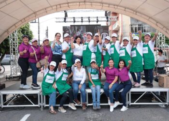 Con éxito total avanza la Primera Feria Empresarial de Mujeres de Aguazul