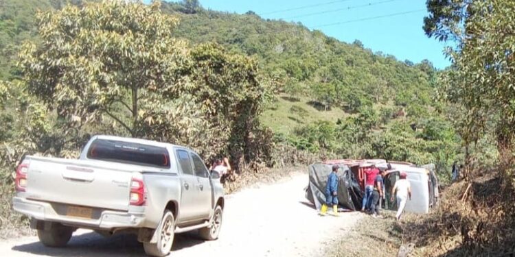 Accidente en la trocha de la Soberanía, se registró en las últimas horas