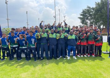 Equipo de fútbol juvenil del Colegio Luis Hernández Vargas de Yopal, Casanare,
