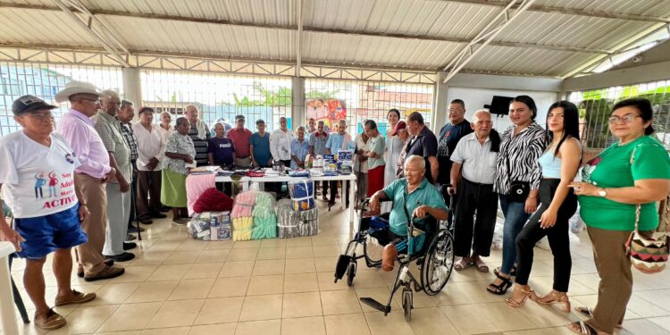 Cierre del año con bienestar para adultos mayores en Arauquita