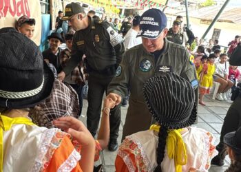 Aterrizó la navidad en San Juanito y El Calvario, Meta