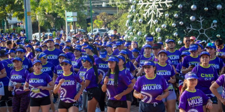 Yopal celebra la vida de la mujer con una multitudinaria carrera