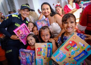 Navidad Pa’ Mi Gente” llegó a los niños de la ciudadela La Bendición en Yopal