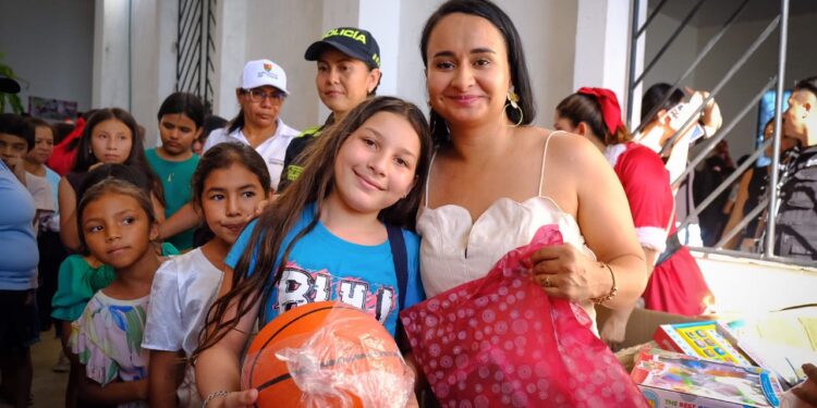 Navidad Pa’ Mi Gente” llegó a los niños de la ciudadela La Bendición en Yopal