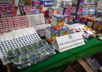 Policía de Casanare incauta 25 kilos de pólvora, previniendo accidentes en menores