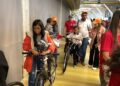 Como regalo de Navidad, 60 niñas y niños de veredas de Sogamoso recibieron bicicletas