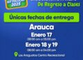 Comfiar realizará entrega de kits escolares en Arauca capital