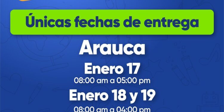 Comfiar realizará entrega de kits escolares en Arauca capital