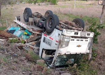 Accidente de vehículo de carga en Casanare