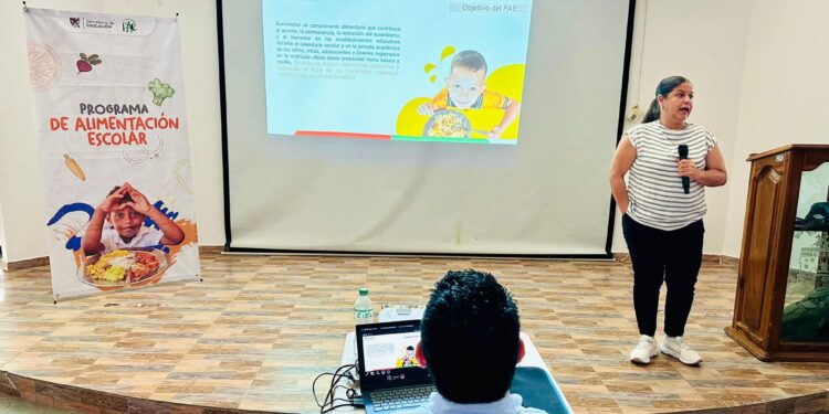 Socialización del contrato 414 de 2024 para el Programa de Alimentación Escolar en Tame y Puerto Rondón