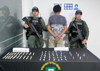 Capturado en Yopal un hombre por tráfico de estupefacientes