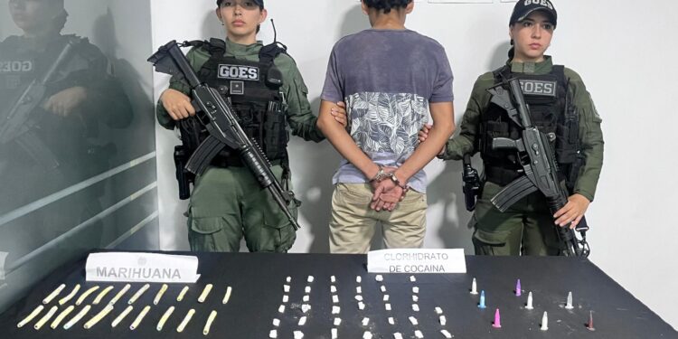 Capturado en Yopal un hombre por tráfico de estupefacientes