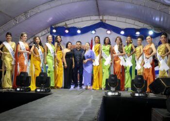 Aguazul da la bienvenida a las candidatas del XXXVIII Reinado Nacional del Arroz