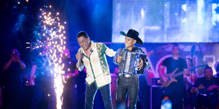 Qué noche tan espectacular a ritmo de vallenato vivió Aguazul