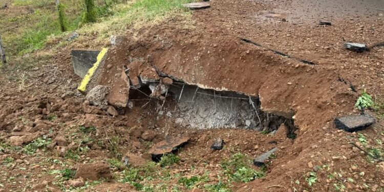 Precaución en la vía Tame – Arauca por detonación de carga explosiva