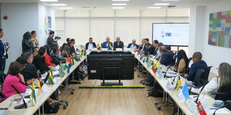 Arauca participa activamente en la Mesa de Salud de la FND en Bogotá