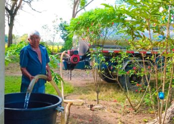 Yopal suministra más de 180 Mil galones de agua potable a corregimientos en enero de 2025