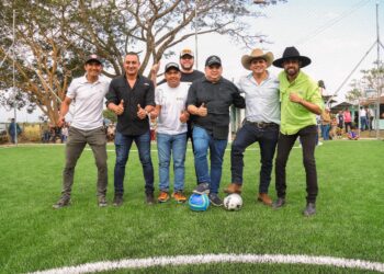 Inauguración de la Primera Cancha Sintética Rural en Casanare
