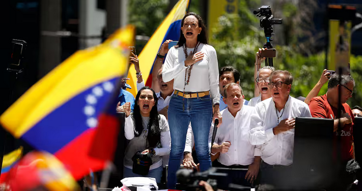 María Corina Machado convoca a una gran movilización en Venezuela el 9 de enero
